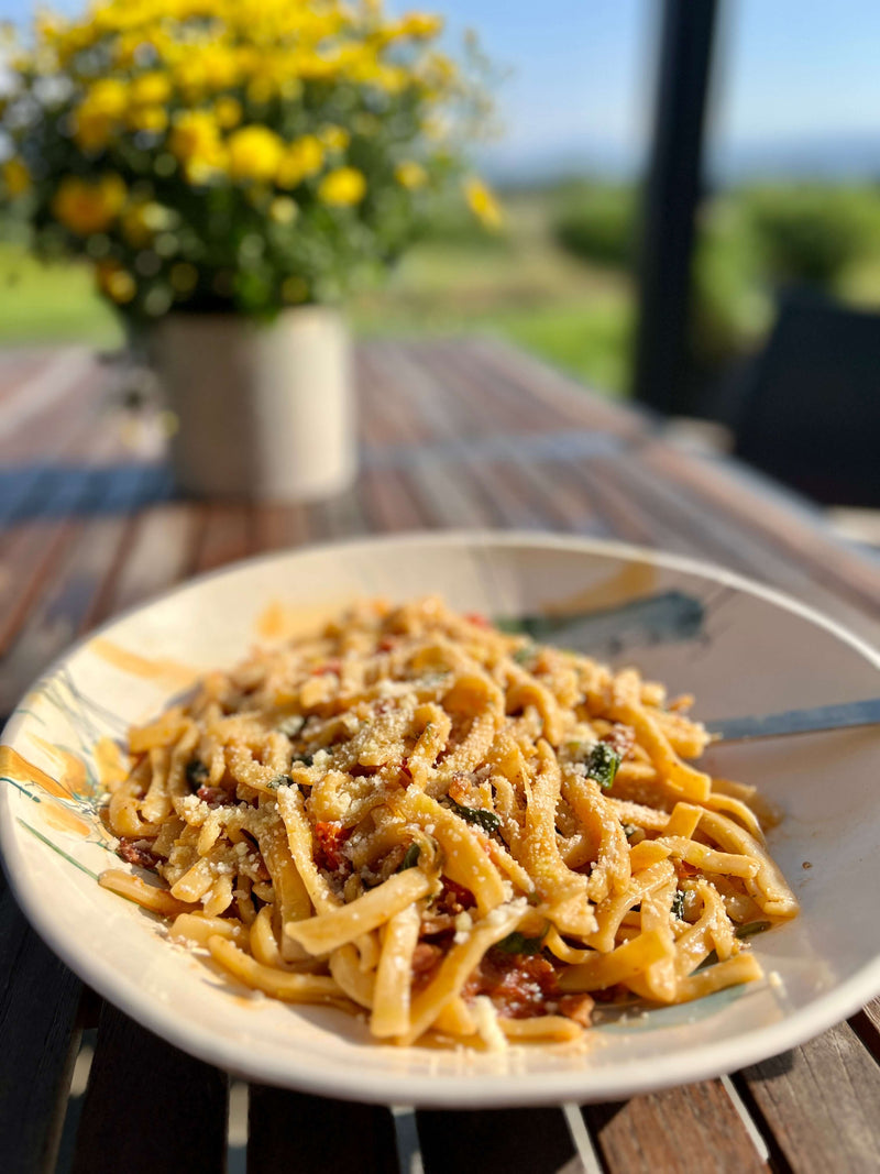 BLT noodles on a summer day. 